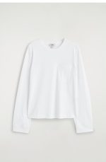 Long-Sleeve T-Shirt White - Image 4