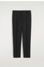 Wool Slim Pants Black - Image 3