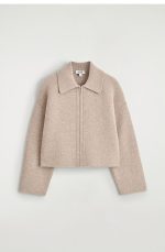 Collared Jacket Beige - Image 4