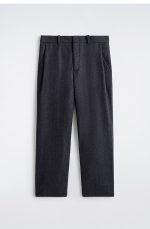 Wool Tapered Trousers - Image 4