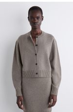 Merino Cardigan Gray