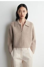 Collared Jacket Beige
