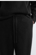 Cashmere Trousers Black - Image 3