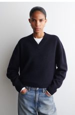 V-Neck Sweater Navy