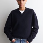 V-Neck Sweater Navy