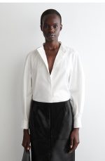 Round-Neck Shirt White