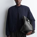 Round-Neck Jacket Navy