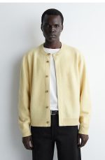 Merino Crew-Neck Cardigan