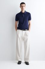 Knitted Slim Polo - Image 2