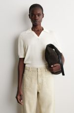 Linen Polo Cream