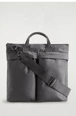Nylon Tote Bag Gray - Image 2