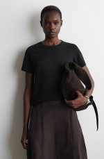 Round-Neck T-Shirt Black