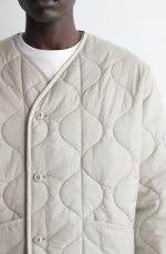 Quilted Jacket Gray - Image 2
