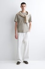 Knitted Round-Neck T-Shirt - Image 2