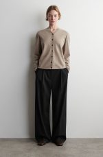 Merino V-Neck Cardigan - Image 2