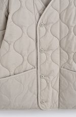 Quilted Jacket Gray - Image 4
