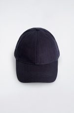 Cotton Baseball Cap Navy Blue