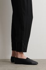 Leather Ballet Flats Black - Image 3