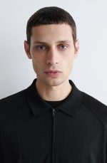 Collared Jacket Black - Image 3