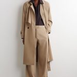 Wool Straight Pants Beige