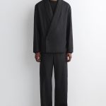 Wool Tapered Trousers