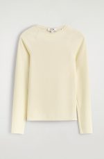 Round-Neck Top Beige - Image 4