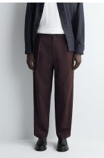 Straight Pants Brown