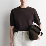 Knitted T-Shirt Brown