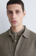 Wool Long-Sleeve Shirt - Image 3