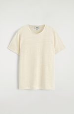 Linen Round-Neck T-Shirt - Image 4