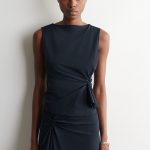 Knitted Slim Top Navy