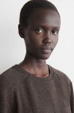 Round-Neck Top Brown - Image 3