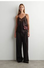 Leather Envelope Bag Red - Image 3