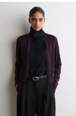 Merino Cardigan Navy