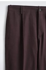 Straight Pants Brown - Image 4