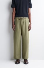 Drawstring Trousers Khaki - Image 2
