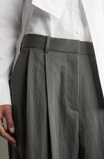 Pleated Pants Gray - Image 3