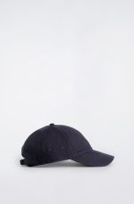 Cotton Baseball Cap Navy Blue - Image 4