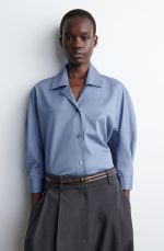 Cotton Shirt Blue