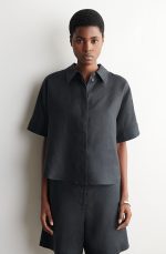 Linen Shirt Black