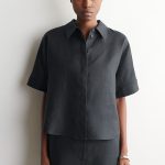 Linen Shirt Black