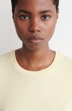 Round-Neck T-Shirt Cream - Image 3