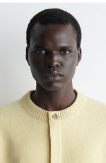 Merino Crew-Neck Cardigan - Image 3