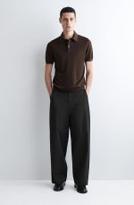 Knitted Slim Polo - Image 2