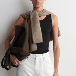 Cotton Slim Vest Black