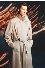 Double-Breasted Coat Gray - Image 2