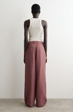 Wide-Leg Pants Red - Image 2