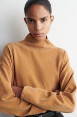 Knitted Mock-Neck Sweater - Image 3