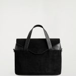 Leather Dual-purpose Crossbody Handbag Black