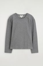 Round-Neck Top Gray - Image 4
